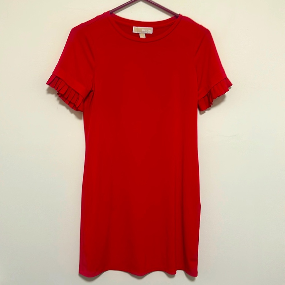 Michael Kors Red Short sleeve Dress Size XS
